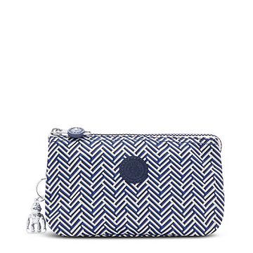 Pouches Kipling Creativity Large Printed Srebrne | PL 1485XY